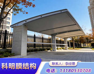 吕梁小区电动车车棚